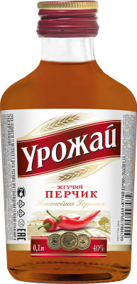 Изображение товара Настойка Урожай Жгучий перчик горькая 40%, 100мл