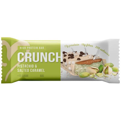 Изображение товара Батончик протеиновый BootyBar Crunch со вкусом фисташки, 60г