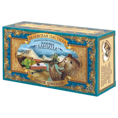 Изображение товара Пастила Белёвская пастильная мануфактура с дикой шикшей без сахара, 100г