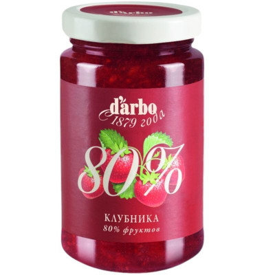 Изображение товара Конфитюр Darbo Клубника, 250г