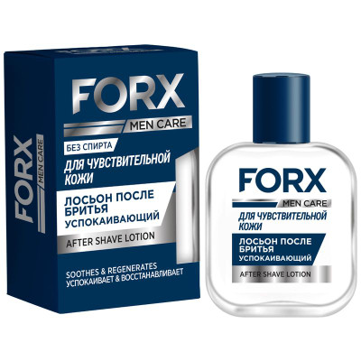 Изображение товара Лосьон после бритья Forx Men Care Sensitive Skin для чувствительной кожи, 100мл