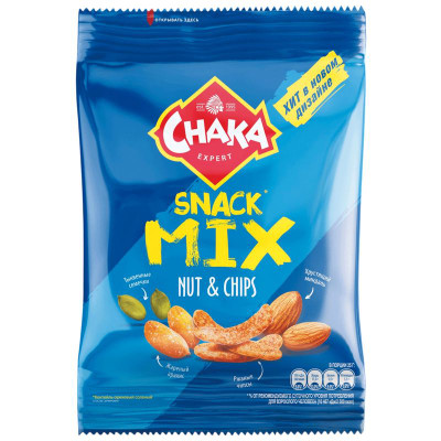 Изображение товара Коктейль ореховый Chaka Чака-чака солёный, 70г