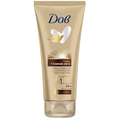 Изображение товара Лосьон для тела Дав Сияние Лета, 200мл