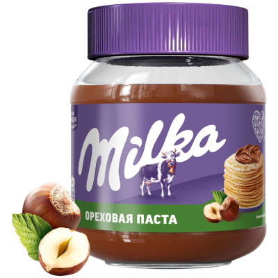 Изображение товара Паста Milka ореховая с добавлением какао, 350г