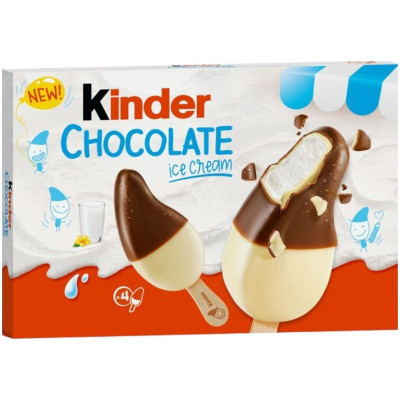 Изображение товара Мороженое Kinder Chocolate Stick, 152г