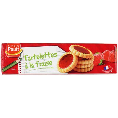 Изображение товара Тарталетки Poult с начинкой со вкусом клубники, 150г