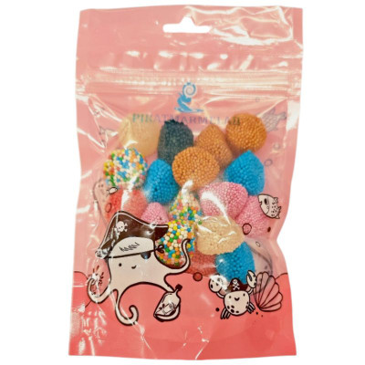 Изображение товара Мармелад Piratmarmelad Ягоды разноцветные в обсыпке, 125г