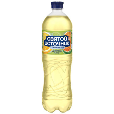Изображение товара Лимонад Святой Источник со вкусом мандарина и лимона, 1л