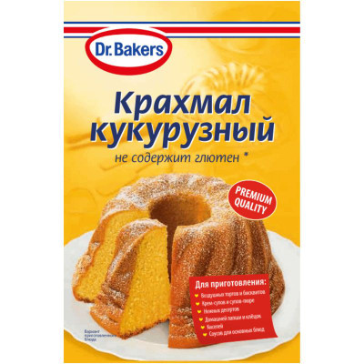 Изображение товара Крахмал Dr.Bakers кукурузный, 100г