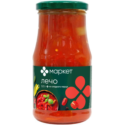 Изображение товара Лечо Маркет, 520г