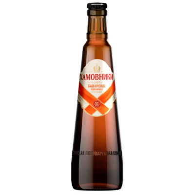Изображение товара Пиво Хамовники Пшеничное светлое нефильтрованное 4.8%, 450мл