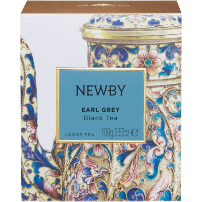 Изображение товара Чай Newby Эрл Грей чёрный, 100г