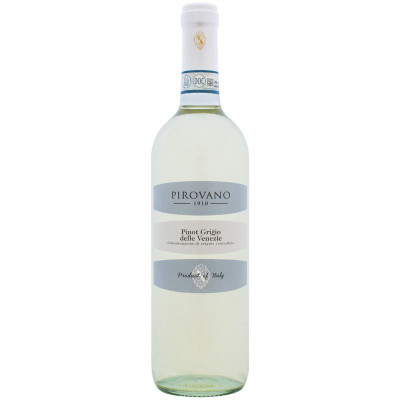 Изображение товара Вино Pirovano Pinot Grigio Delle Venezie белое сухое 11.5%, 750мл