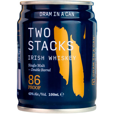 Изображение товара Виски Two Stacks Single Malt односолодовый 43%, 100мл