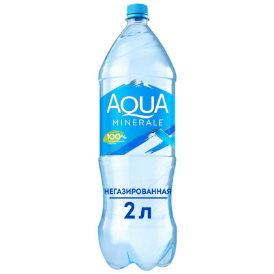 Изображение товара Вода Aqua Minerale обработанная питьевая негазированная, 2л