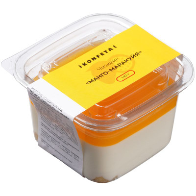 Изображение товара Пирожное Konfeta Чизкейк Манго-Маракуйя, 140г
