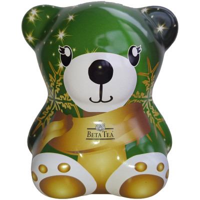 Чай Beta Tea Медвежонок в Шарфике черный байховый цейлонский крупнолистовой, 20г