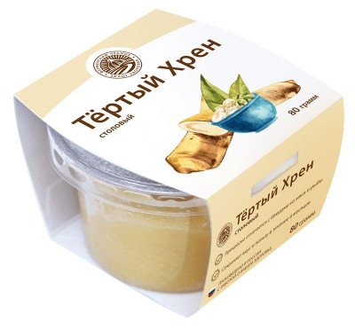 Изображение товара Хрен Фермерский Чеснок тёртый столовый, 80г