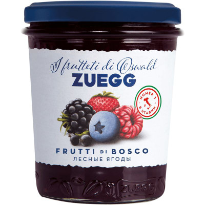Изображение товара Конфитюр Zuegg экстра из лесных ягод, 320г