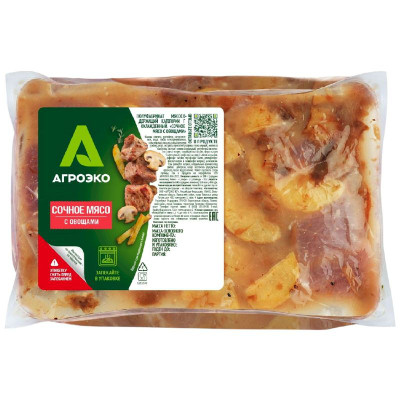 Изображение товара Мясо Агроэко Сочное с овощами