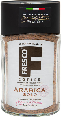 Изображение товара Кофе Fresco Arabica Solo растворимый сублимированный, 100г