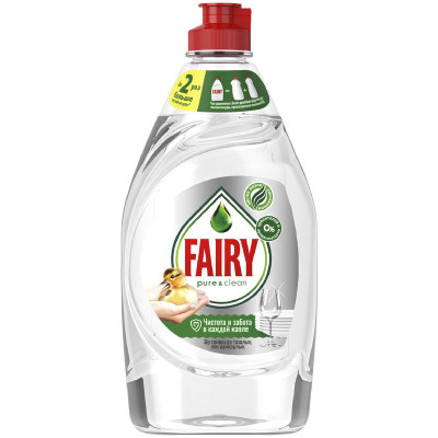 Изображение товара Средство для мытья посуды Fairy Pure&clean, 450мл