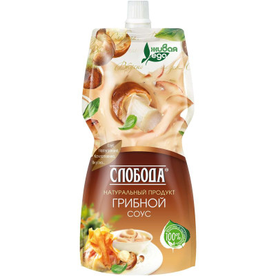 Изображение товара Соус Слобода Грибной 60%, 220мл