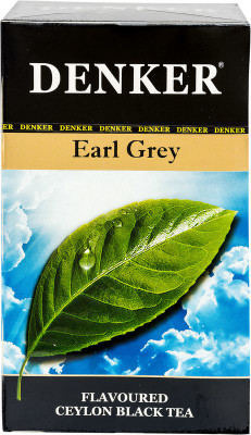 Чай Denker Mint&Chocolate чёрный цейлонский с ароматом бергамота в пакетиках, 20х2г