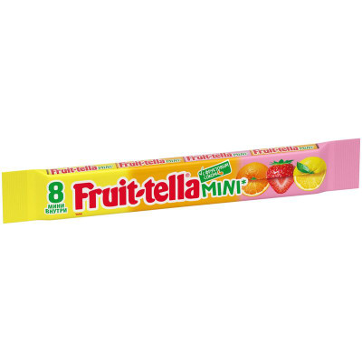 Изображение товара Конфеты Fruittella Mini жевательные с фруктовым соком, 88г