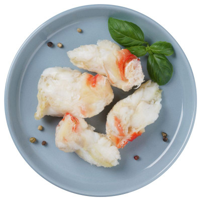 Изображение товара Краб камчатский мясо розочки варено-мороженный, 250г