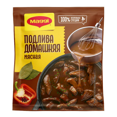 Изображение товара Соус Maggi подлива домашняя мясная сухой, 90г