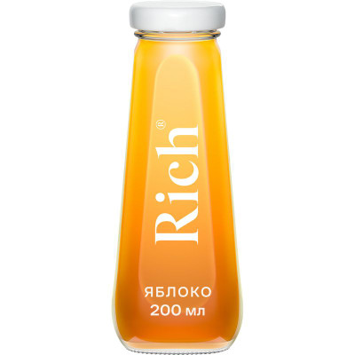 Изображение товара Сок Rich яблочный, 200мл
