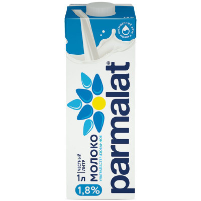 Изображение товара Молоко Parmalat ультрапастеризованное 1.8%, 1л