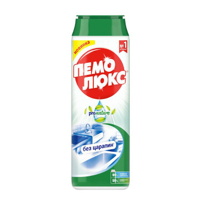 Изображение товара Чистящий порошок Пемолюкс про нейчер, 480г