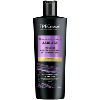 Изображение товара Шампунь ТРЕСеммé Repair and Protect восстанавливающий, 400мл