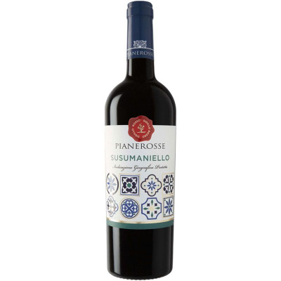 Изображение товара Вино Pianerosse Susumaniello Италия красное полусухое 12.5%, 750мл