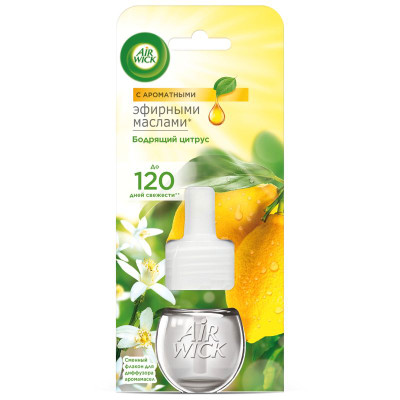 Изображение товара Аромамасло Air Wick бодрящий цитрус для диффузора, 19мл