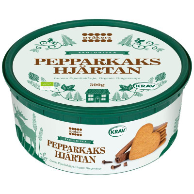 Изображение товара Печенье Nyakers Original имбирное хрустящее, 300г