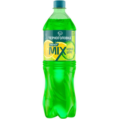 Изображение товара Напиток газированный Черноголовка Лимон-Лайм-Лемонграсс безалкогольный, 1л