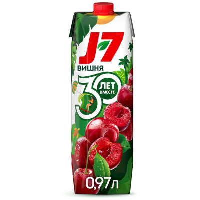 Изображение товара Нектар J7 Вишневый, 970мл