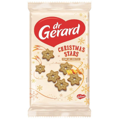 Изображение товара Печенье Dr Gerard песочное с шоколадной начинкой и апельсиновой посыпкой в форме тарталетки, 165г
