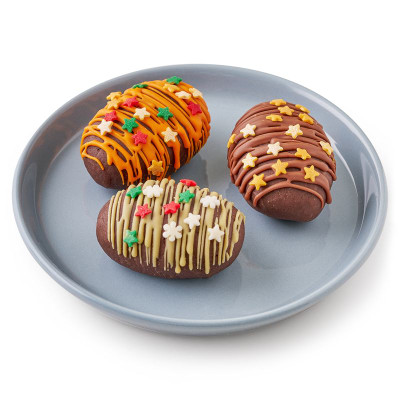 Изображение товара Набор пирожных Mon Realle Молодая картошка в бельгийском шоколаде, 225г