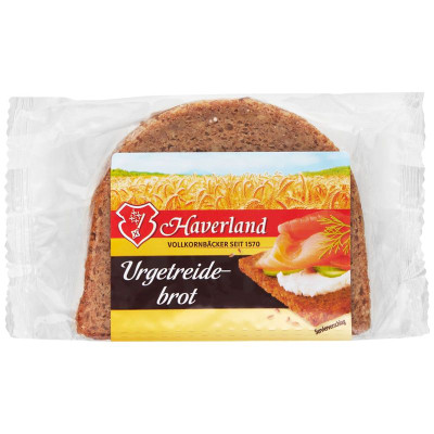 Изображение товара Хлеб Haverland цельнозерновой из пшеницы-спельта-полбы, 350г