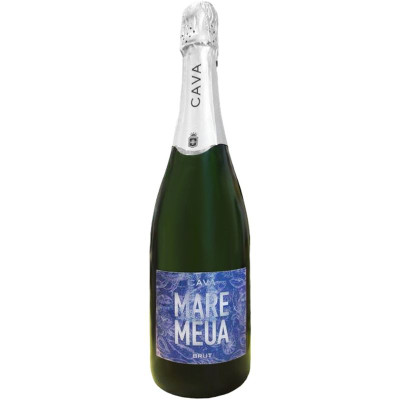 Изображение товара Вино игристое Cava Mare Meua белое брют 11,5%, 750мл