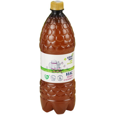 Изображение товара Квас Овсяный с базиликом Зелёная Линия, 1л