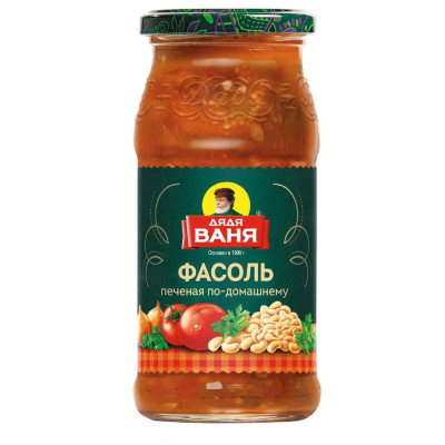 Изображение товара Фасоль Дядя Ваня печёная по-домашнему, 480г