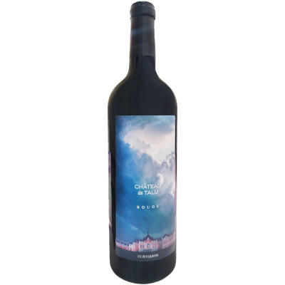 Изображение товара Вино Chateau de Talu Руж сухое красное 14-16%, 750мл