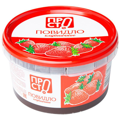 Изображение товара Повидло клубничное Пр!ст, 500г