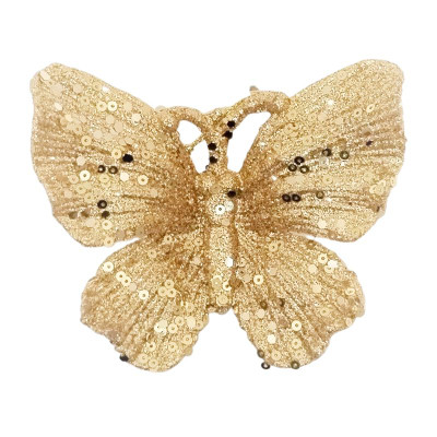 Изображение товара Фигурка Бабочка новогодняя подвесная в ассортименте