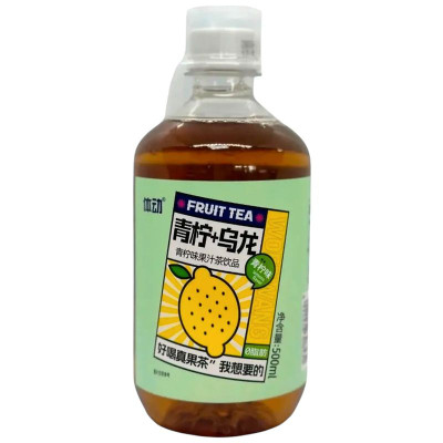 Изображение товара Холодный чай Woerwang Фруктовый Улун со вкусом лайма, 500мл